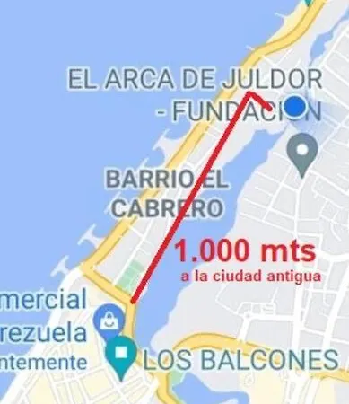 P44 2bd & 3ba Huge Terrance To The Sea 10 Min Walking Walled * Cartagena